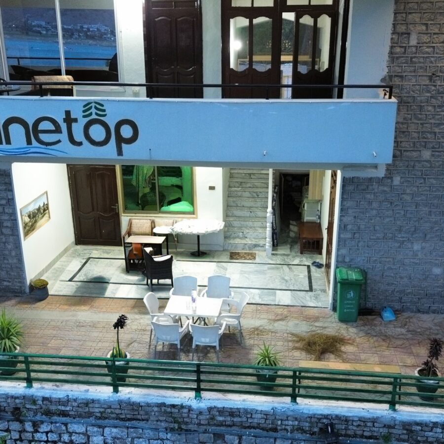 Arrival frontage